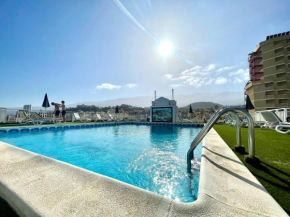 Reformed Studio, Wifi, rooftop pool and ocean view in Puerto de la Cruz